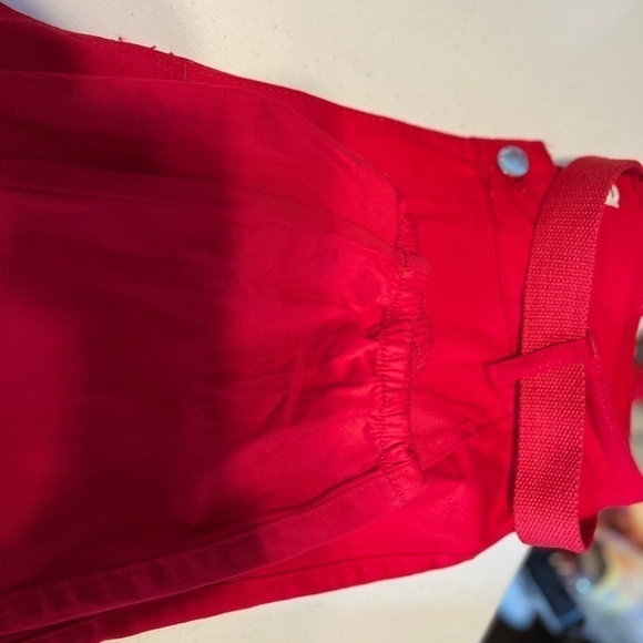 Love Moda cargo Pants Women’s XL 16 Red Tapered Ankle NWOT - Picture 7 of 7